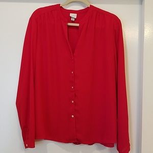 A New Day Red Blouse